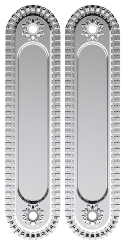 Ручка для раздвижных дверей SH010/CL SILVER-925 Серебро 925