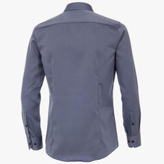 Сорочка Venti Modern Fit 001880-100 серо-голубая из твила