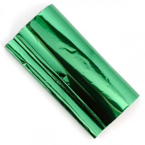 Трансферная поталь металлик зеленый