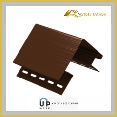 Внешний угол Ю-Пласт Классика Коричневый 3050мм