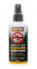 Спрей от комаров "GEKTOR" 100% эффективности