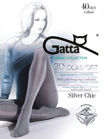 Колготки Silver Chic 40 Gatta