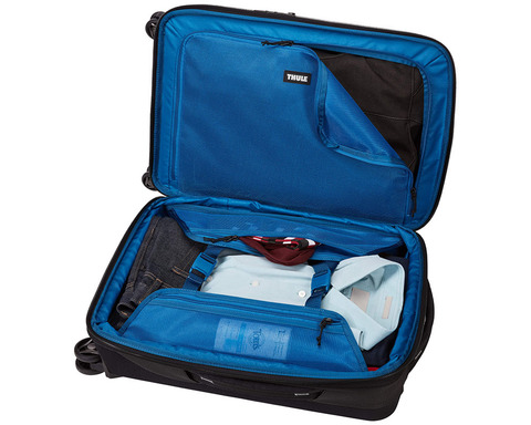 Картинка сумка на колесах Thule Crossover 2 Expandable Carry-on Spinner Black - 7