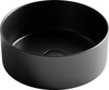 Умывальник чаша накладная круглая (Чёрный Матовый) Element 358*358*137мм Ceramica Nova CN6032MB