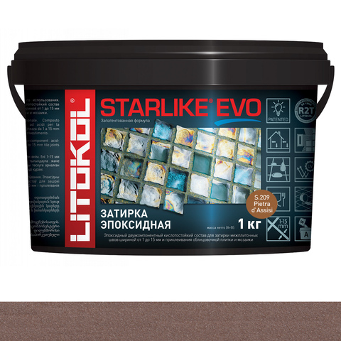 Затирка STARLIKE EVO S.209 1 кг