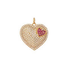 Подвеска Double Heart