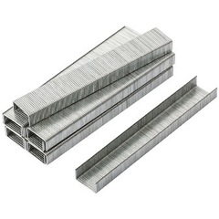 Скобы для пневматического степлера 18GA 1,25 х 1 мм длина 38 мм ширина 5,7 мм 5000 шт Matrix