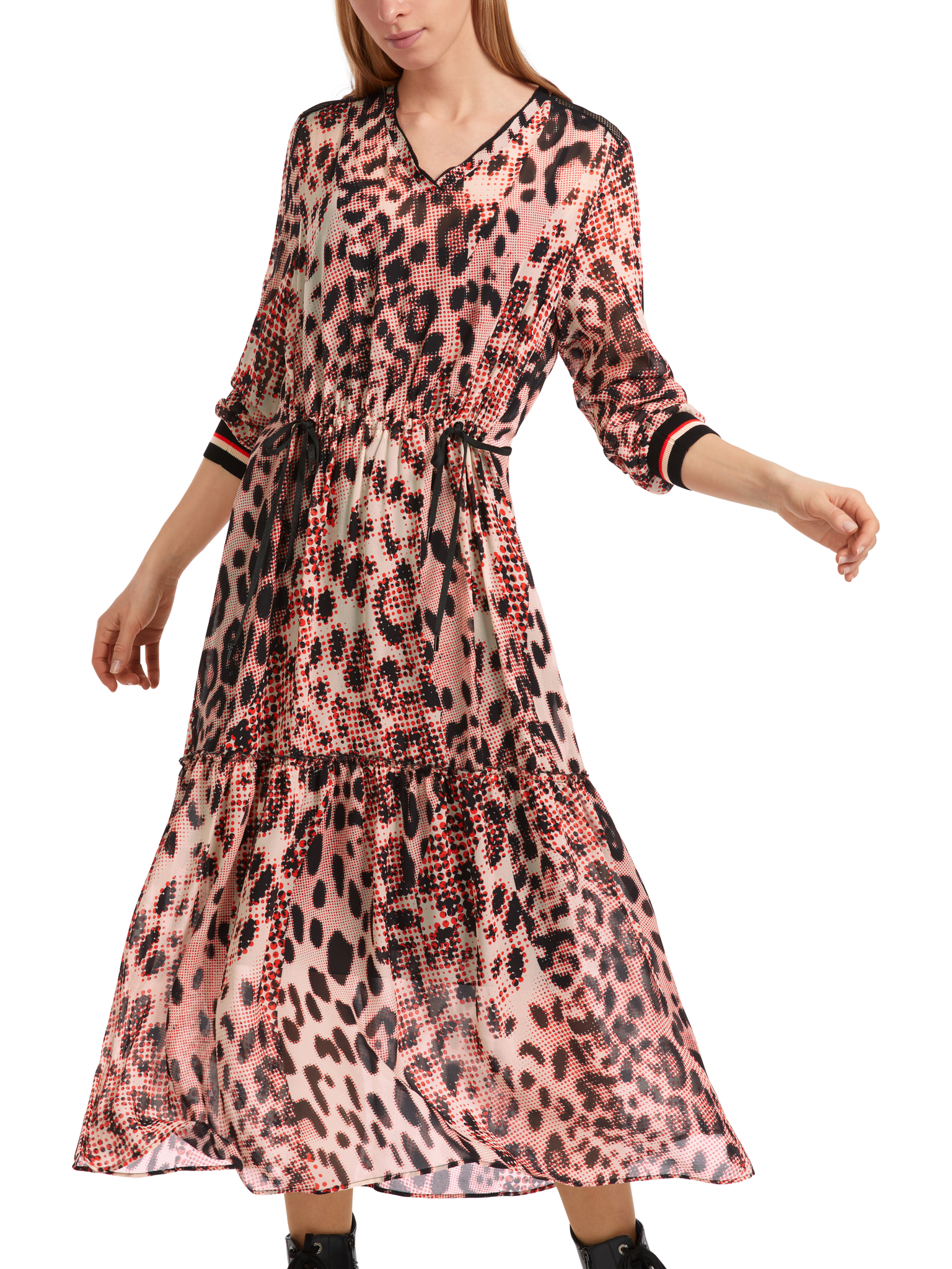 Marc cain leopard sale print dress