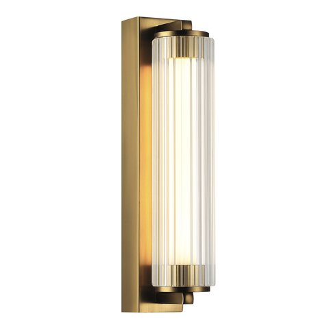 Светильник настенный ST-Luce Латунь/Прозрачный LED 1*8W BAMBOO sl6224.301.01