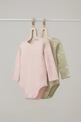 полукомбинезон для новорожденных  К 6342-2уп/бантики,колокольчики