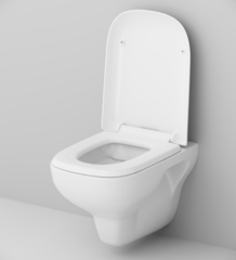 Унитаз подвесной, безободковый, с сиденьем AM.PM  Like - C801700SC
