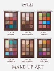 .LavelleCollection Тени для век Make up art тон 02 midseason  розово-коричневый нюд
