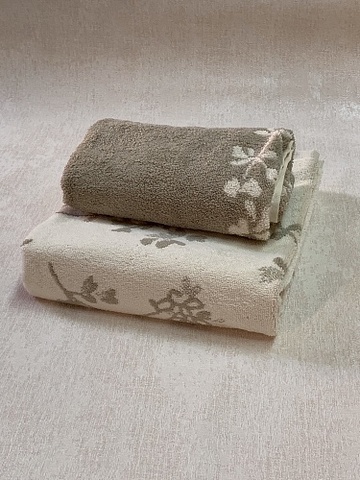 Набор полотенец 2шт Gabel Juta бежевый