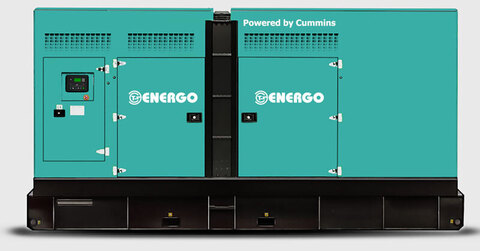 Дизельный генератор Energo AD325-T400CM в кожухе