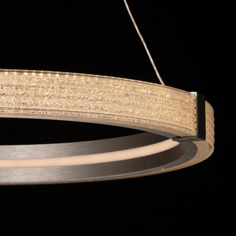 Подвесная светодиодная люстра De City Платлинг 117010101