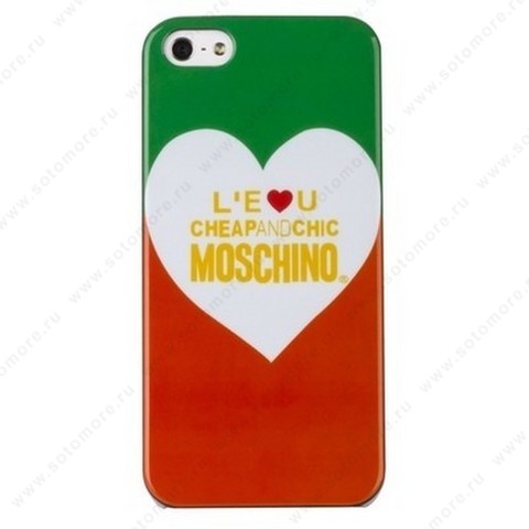 Накладка MOSCHINO для iPhone SE/ 5s/ 5C/ 5 вид 2