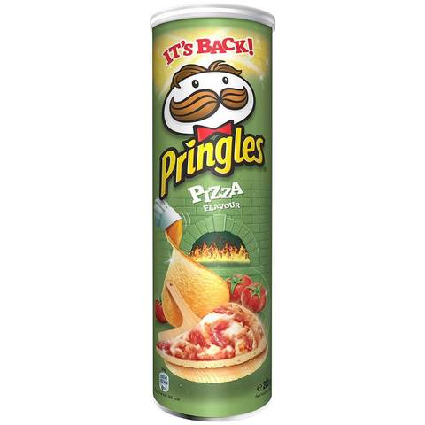 Чипсы Pringles Pizza Big Size Принглс со вкусом пиццы 200 гр