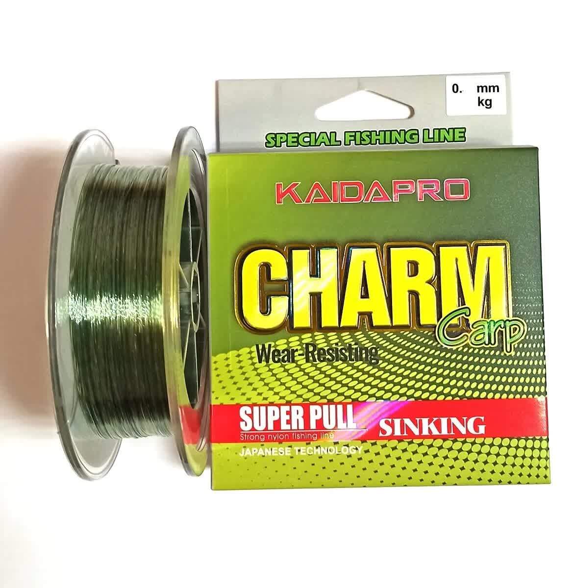 Леска Kaida Pro CHARM Carp 300м 0.25мм 5.3кг 11.7lb – купить в Москве, Казани | Рыболовный магазин «Карп Склад»