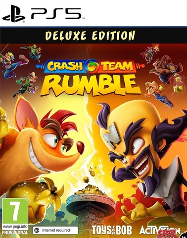 Crash Team Rumble Deluxe Edition (диск для PS5, полностью на английском языке)