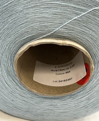 Меринос 50% c низкопилингуемым акрилом 50% E. MIROGLIO Australia 1400 нежно-голубой. Колор 594