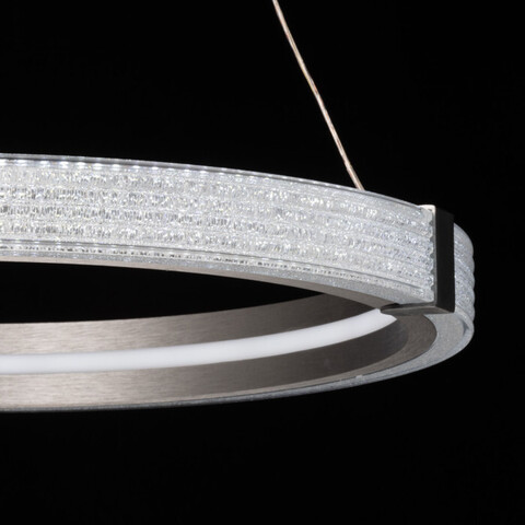 Подвесная светодиодная люстра De City Платлинг 117010101