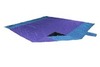 Картинка пляжное покрывало Ticket to the Moon Beach Blanket Purple/Light Blue - 1