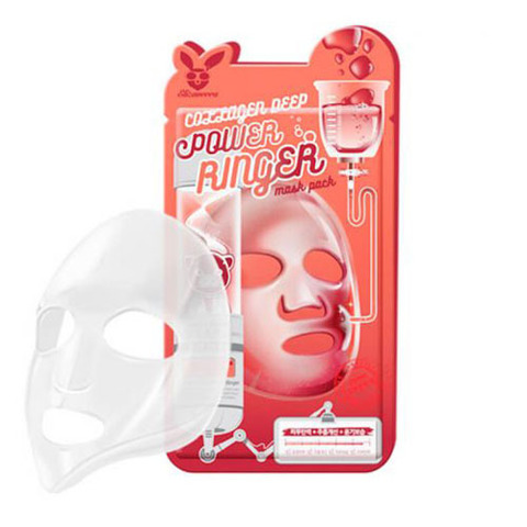 Elizavecca Vita Collagen Deep Power Ring Mask Pack - Тканевая маска для лица c коллагеном