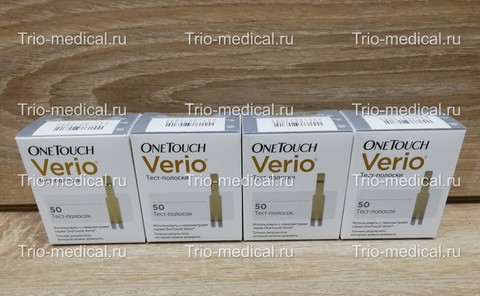 Тест-полоски One Touch Verio №100 (№50) LifeScan Europe (Россия)