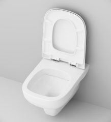 Унитаз подвесной, безободковый, с сиденьем AM.PM  Like - C801700SC