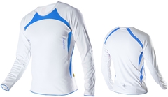 Футболка Noname Running Top 2011, белый-синий