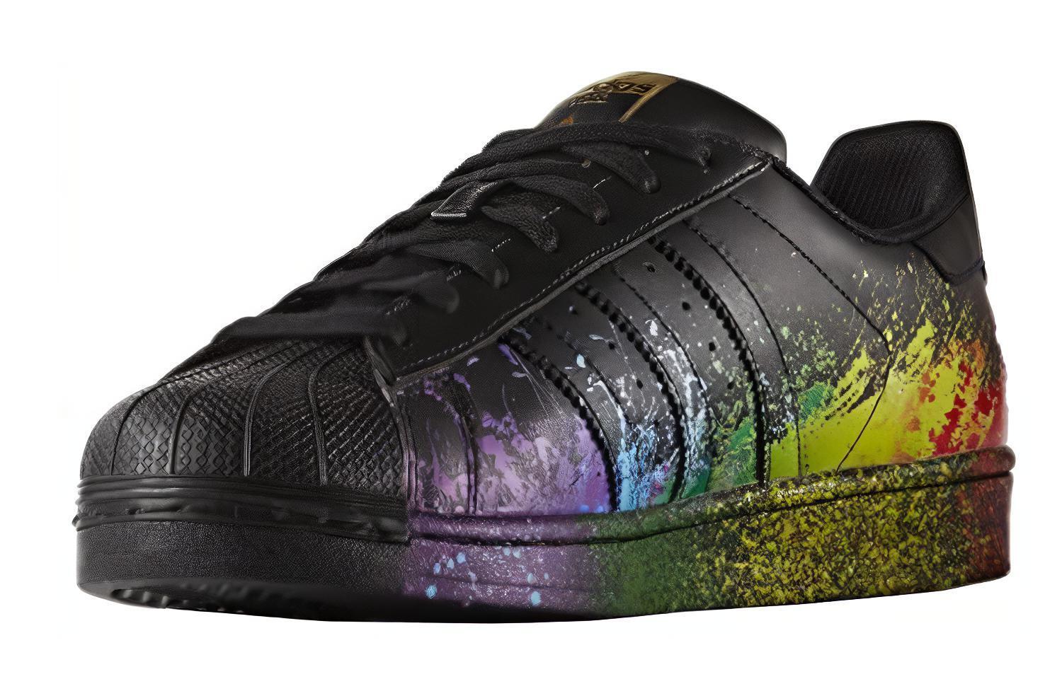 Adidas Originals Superstar Pride Pack Hyper Sneakers