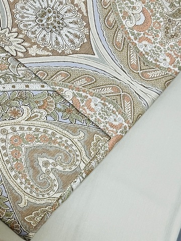 Постельное белье 2 спальное евро Sartoria La Dama дамаско бежевое