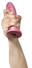Розовый фаллоимитатор Golden Rose Dildo Small - 13,5 см. - 