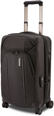 Картинка сумка на колесах Thule Crossover 2 Expandable Carry-on Spinner Black - 1