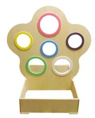 Стойка для метания мячей в цель