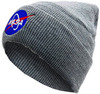 Картинка шапка вязаная Skully Wear beanie nas grey - 3