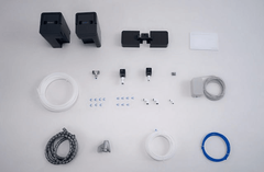 Комплект Dreame для подключения к водопроводу для автоматической заправки и слива воды, для Dreame L30 Ultra/L20 Ultra черный