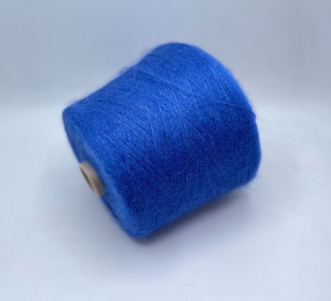 FILCOM (пр.Италия), art.Aurora, 850м/100 гр. 70% Суперкидмохер 30%Шелк , цвет-Василек  арт-31275