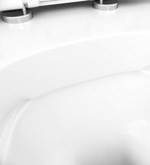 Унитаз подвесной, безободковый, с сиденьем AM.PM  Like - C801700SC