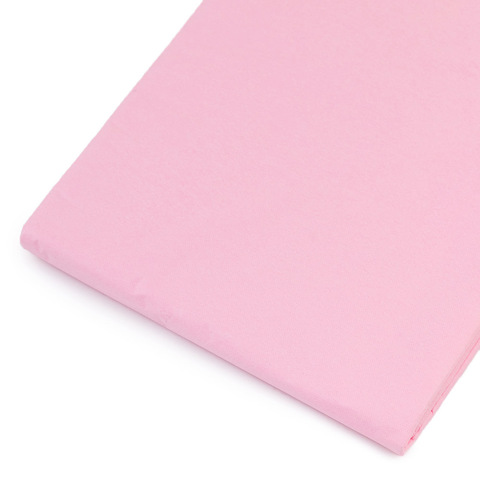 Бумага тишью, бледно-розовый,  50 см*66 см , 10 листов