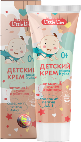 Детский крем «Защита и уход» Little Line