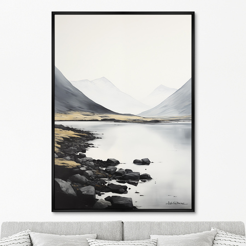 ArtNoMore - Репродукция картины на холсте Landscape collection, Calmness, No 2, 2024г.