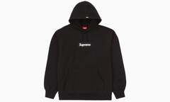 Supreme Box Logo Hooded Sweatshirt FW21 "Black"