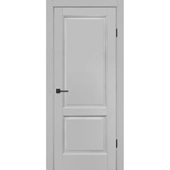 Купить Межкомнатная дверь экошпон ДП-H12 silver gray глухая