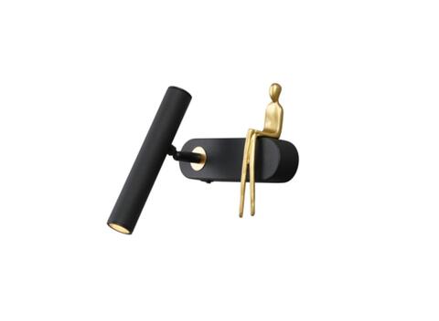 Настенный светодиодный светильник Arte Lamp ALBERT A2173AP-1BK