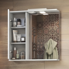 Шкаф навесной с зеркалом Diana 700 (левый) со спотом