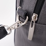 Сумка Саломея 269 македония серый + черный