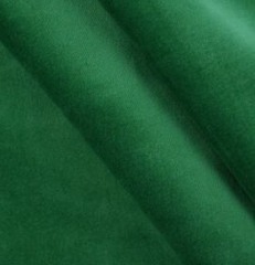 Бархат, 268 г/м2, 100% хлопок, 150 см, зелёный