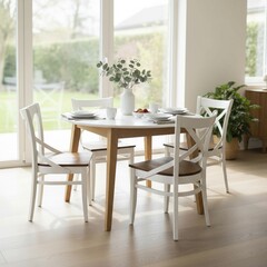 Обеденная группа "стол Арко + стулья Бревис"