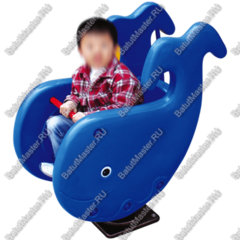 Качалка для детей для игровых комнат, площадок "Большой Кит"